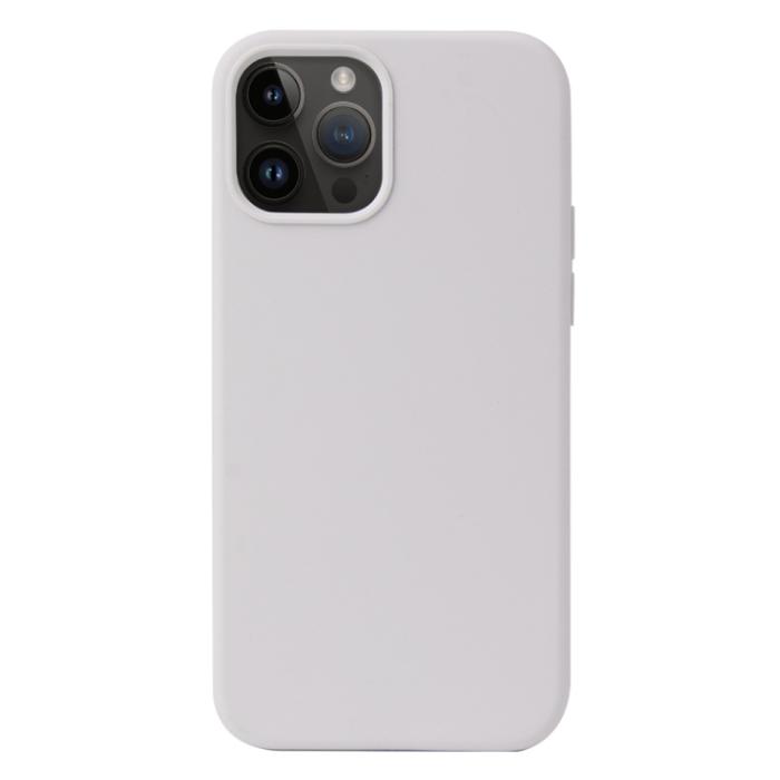 Bild 1, iPhone 15 Pro Skal Liquid Silikon Vit