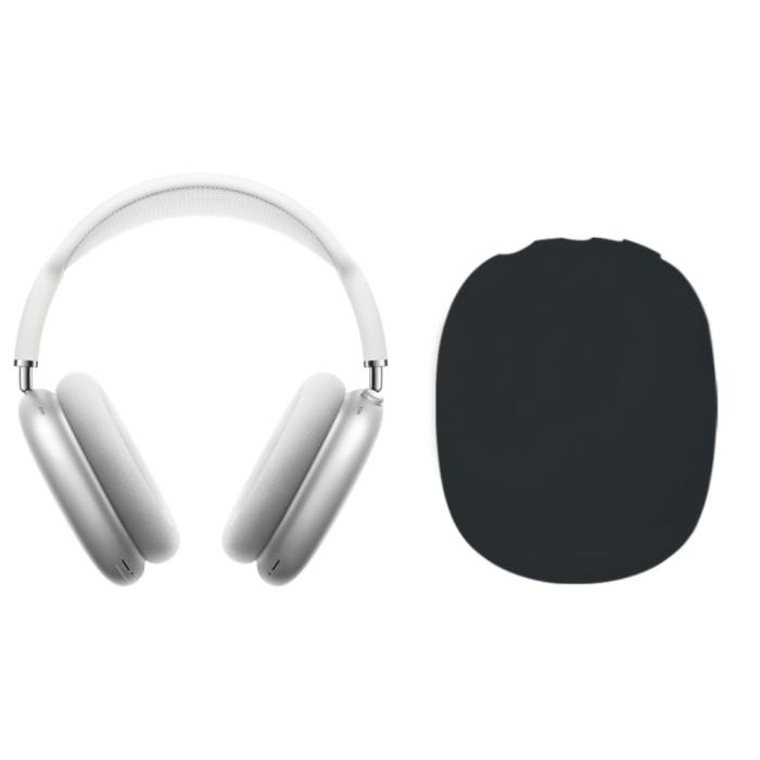 Bild 1, AirPods Max Skin Touch Silikon Skal - Svart