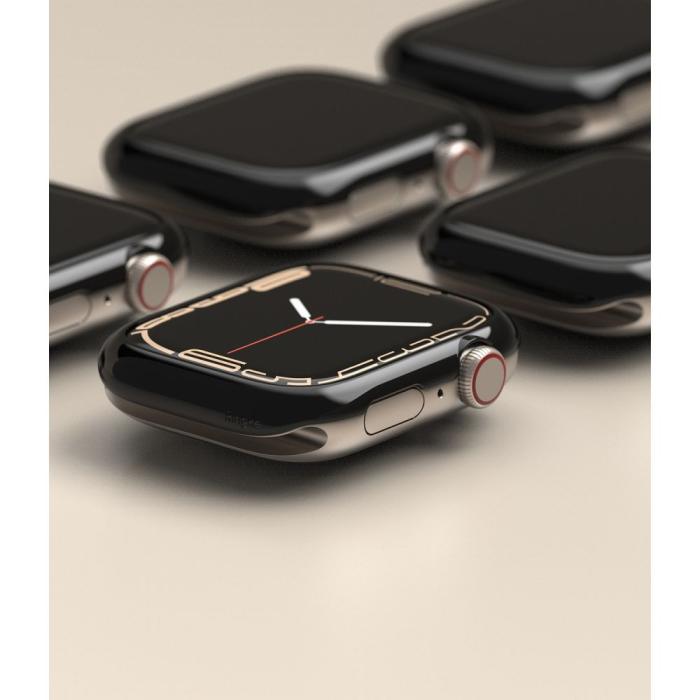 Bild 3, Ringke Apple Watch 7/8 45 mm Skal Bezel Styling Svart