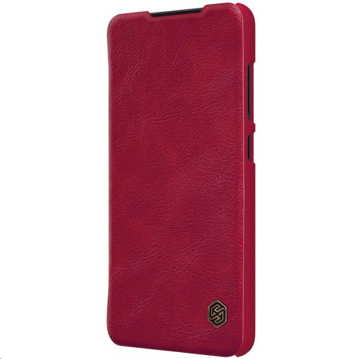 Bild 1, NILLKIN Samsung Galaxy S21 FE Fodral Qin Läder Röd