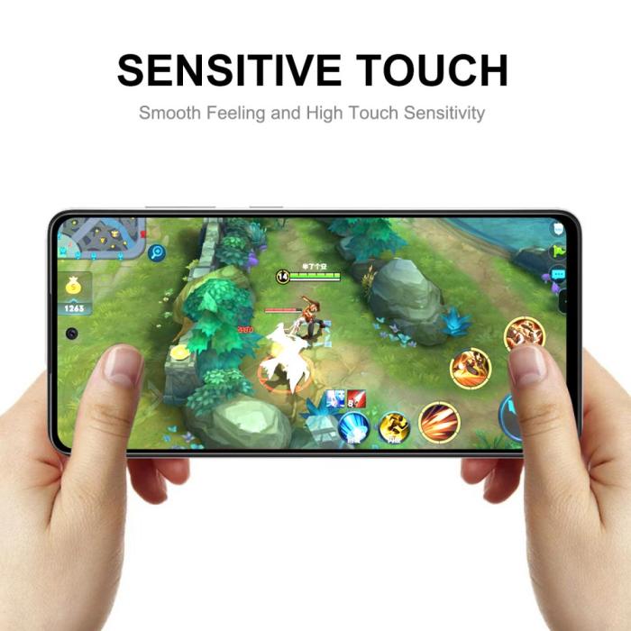 Bild 6, ENKAY Samsung Galaxy A14 4G/5G Skärmskydd Heltäckande Härdat Glas