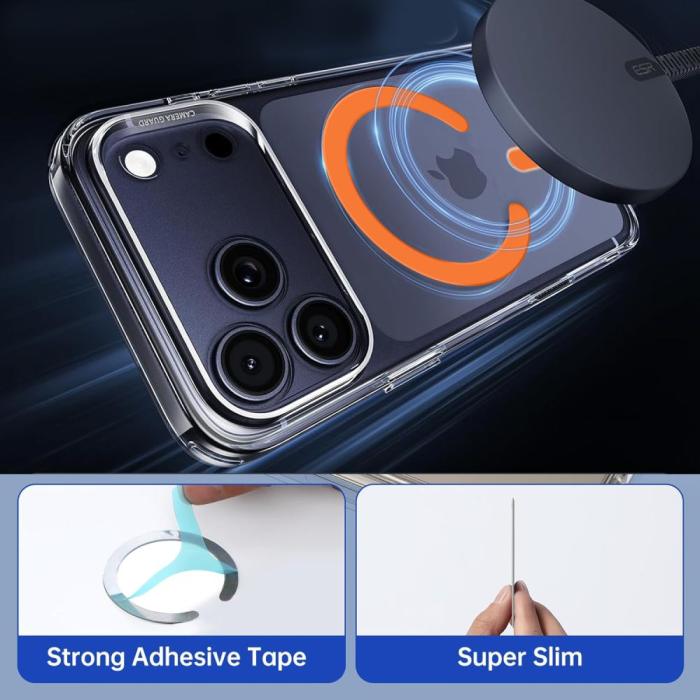 Bild 6, Tech-Protect Magnetisk MagSafe Ring Cosmic Orange