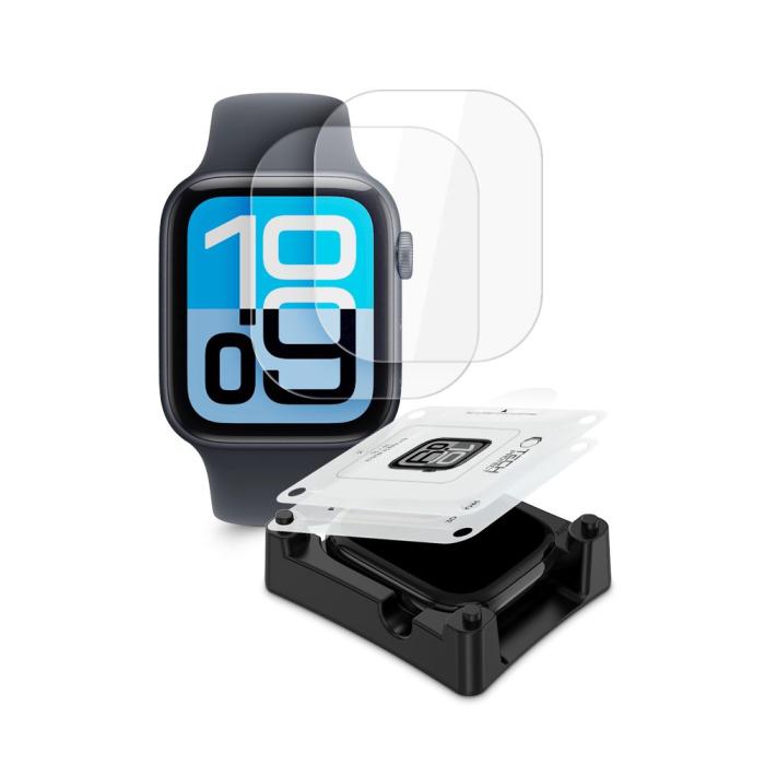 Bild 2, Tech-Protect Apple Watch 44 mm 2-PACK Skärmsskydd HydroFlex+