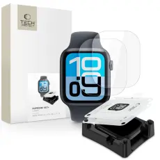 Tech-Protect Apple Watch 44 mm 2-PACK Sk&auml;rmsskydd HydroFlex+