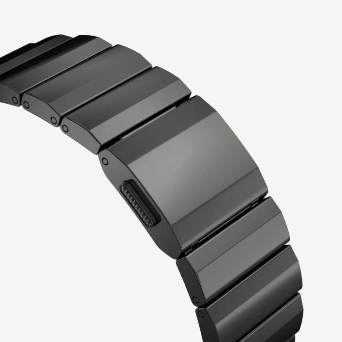 Bild 4, Tech-Protect Apple Watch 42/44/45/46/49 mm Armband Steelband Svart