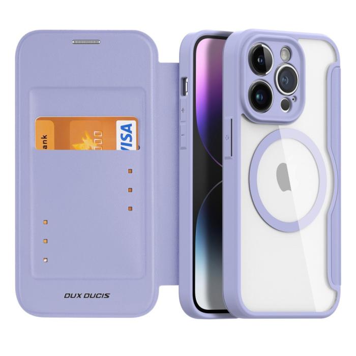 Bild 2, DUX DUCIS iPhone 14 Pro Fodral MagSafe Skin X Pro Lila