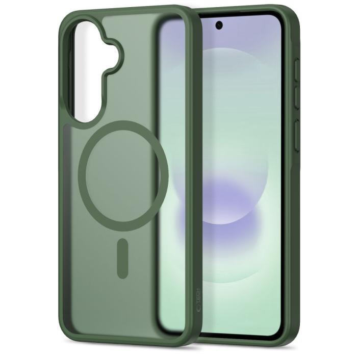 Bild 3, Tech-Protect Galaxy A37/A36/A56 Skal MagSafe MagMat Grön