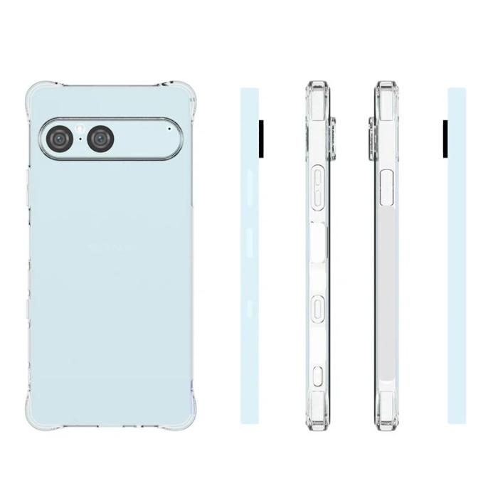 Bild 5, WANLONFENG Sony Xperia 10 VII Skal TPU Transparent
