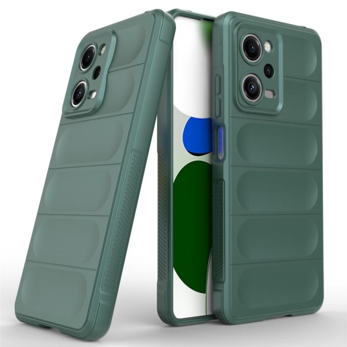 Bild 5, Xiaomi Redmi Note 12 Pro 5G Skal Magic Shield Grön