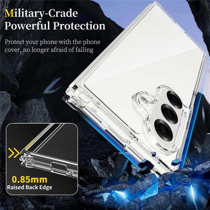 Bild 2, Samsung Galaxy Z Fold 8 Skal TPU Shockproof Transparent