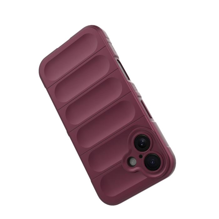 Bild 4, iPhone 16 Plus Skal Magic Shield Vinröd