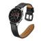 Tech-Protect Äkta Läder Armband Samsung Galaxy Watch 46 mm Svart