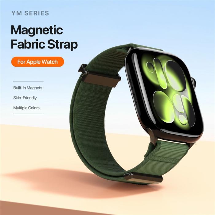 Bild 4, DUX DUCIS Apple Watch 42/44/45/46/49 mm Armband Magnetic Strap