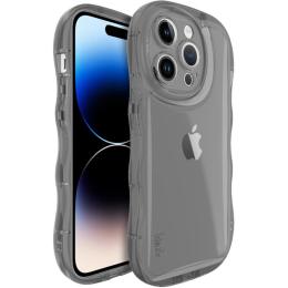 IMAK iPhone 14 Pro Max Skal TPU Tonad Svart