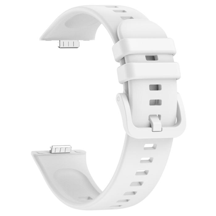 Bild 1, Huawei Watch Fit 3 Klockarmband Silikon Vit