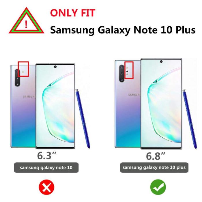 Bild 2, Supcase Galaxy Note 10 Plus Skal Unicorn Beetle Pro Svart