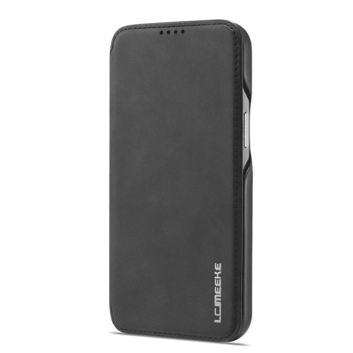 Bild 2, LC.IMEEKE iPhone 14 Pro Fodral Slim Flip Svart