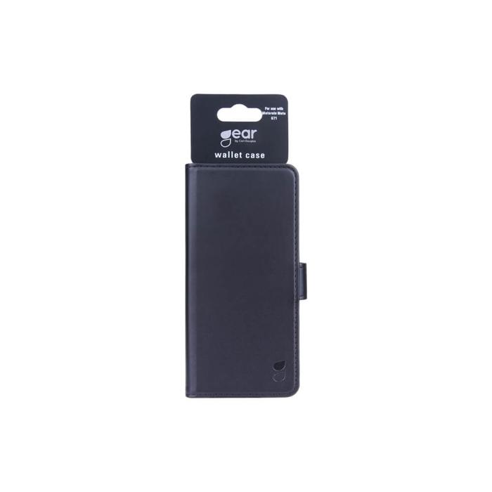 Bild 2, GEAR Motorola Moto G71 Fodral Läder Svart