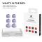 3-PACK Öronpluggar / Earbuds Galaxy Buds Pro/Buds Pro 2 Lila