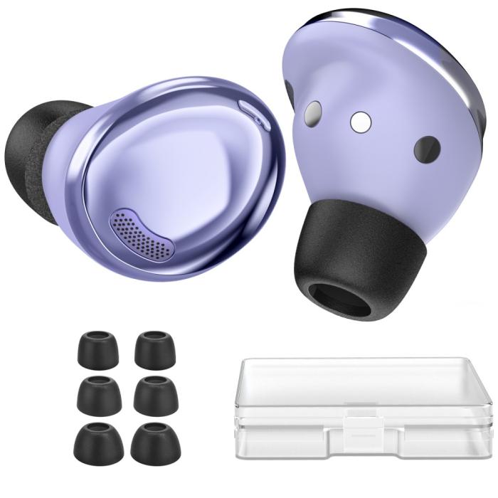 Bild 1, 3-PACK Öronpluggar / Earbuds Galaxy Buds Pro/Buds Pro 2 Svart