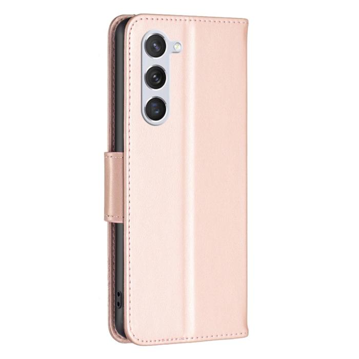 Bild 5, Samsung Galaxy S24 Fodral Fjäril Roséguld