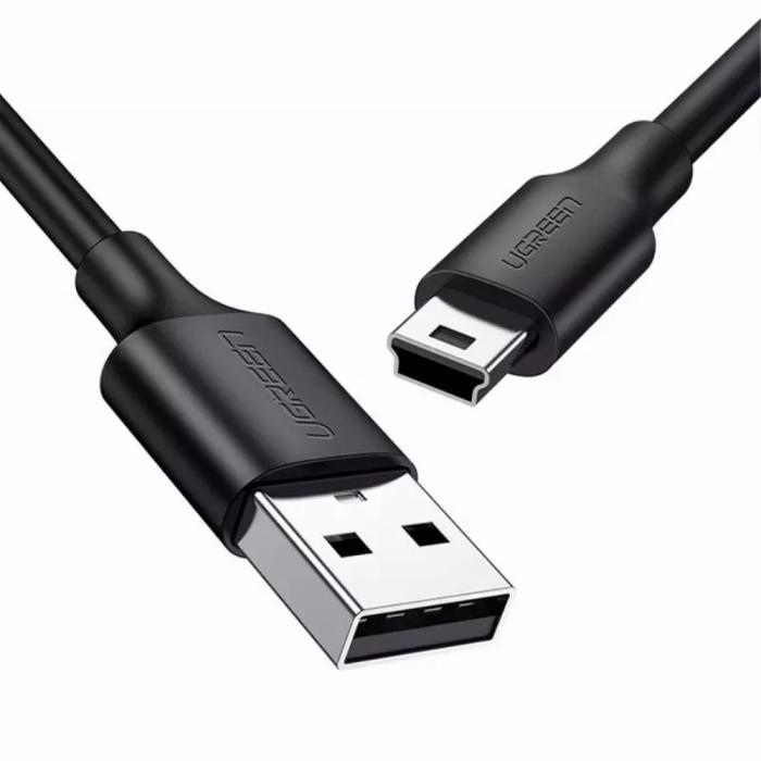 Bild 1, UGREEN 1m Mini-USB Kabel Svart