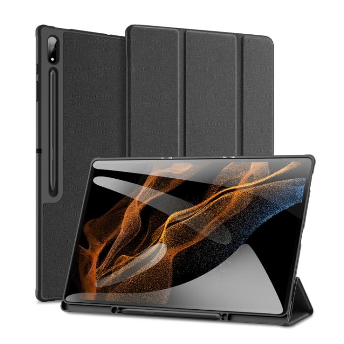 Bild 2, DUX DUCIS Galaxy Tab S8 Ultra Fodral DOMO Tri-Fold Svart