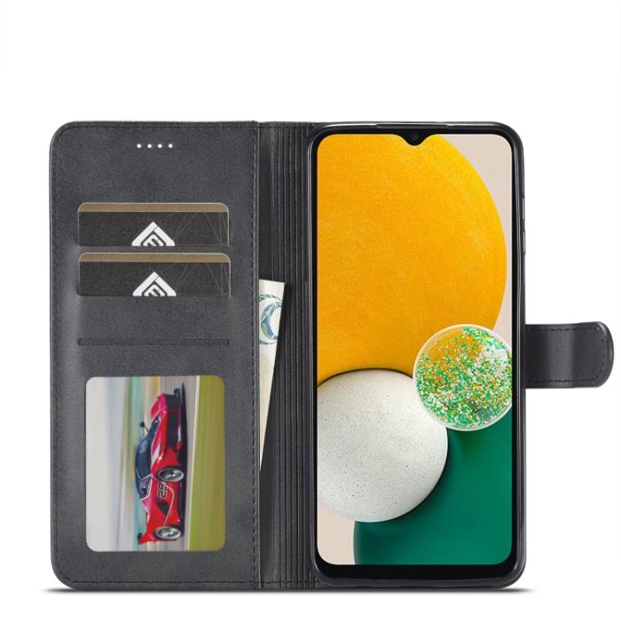 Bild 4, LC.IMEEKE Samsung Galaxy A24 5G Fodral Läder Svart