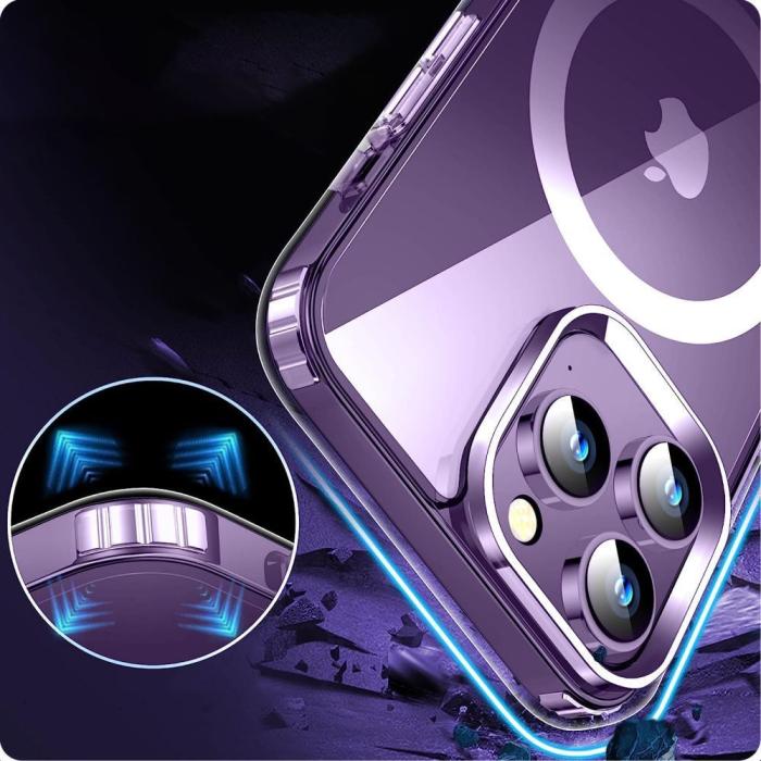 Bild 2, Tech-Protect Galaxy S24 Plus Skal MagSafe FlexAir Hybrid Transparent