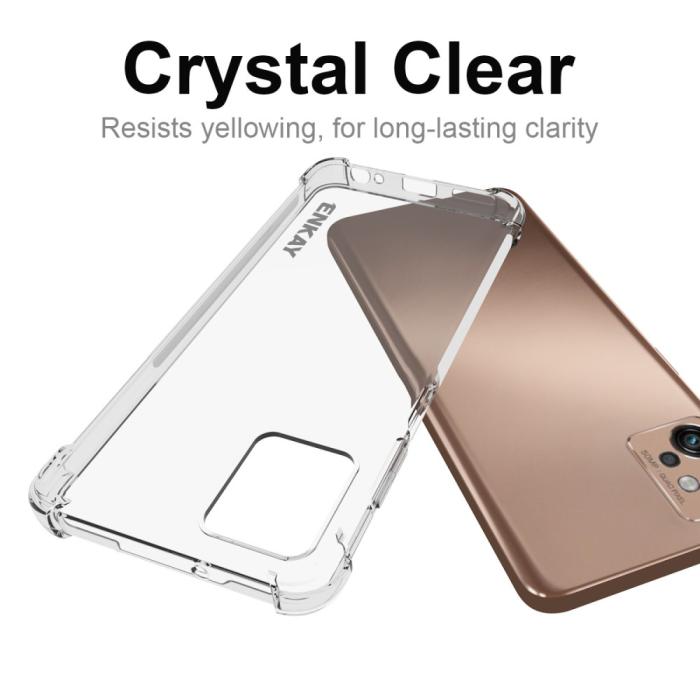Bild 5, ENKAY Motorola Moto G32 Skal Shockproof Transparent