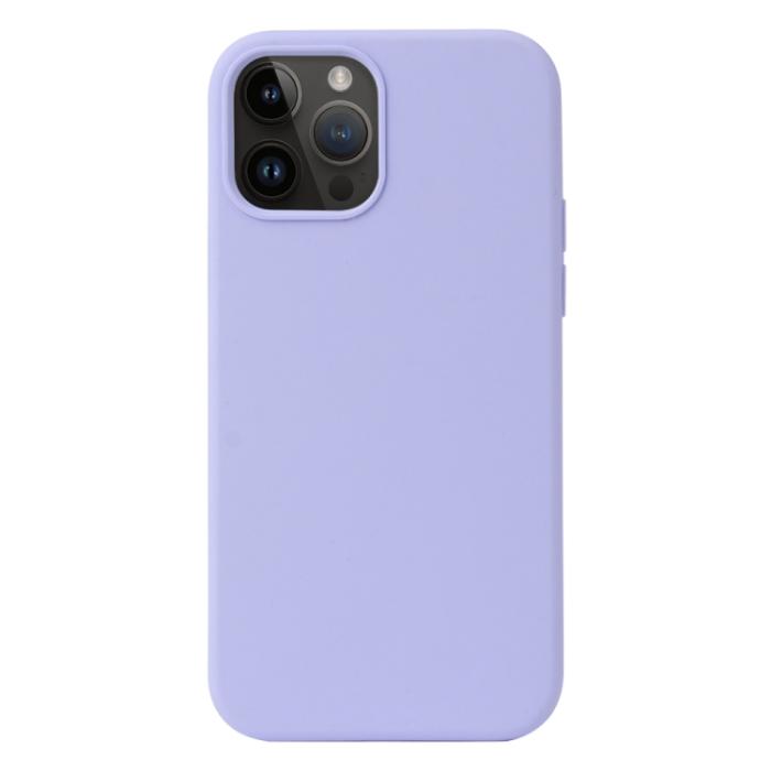 Bild 1, iPhone 15 Pro Skal Liquid Silikon Lila