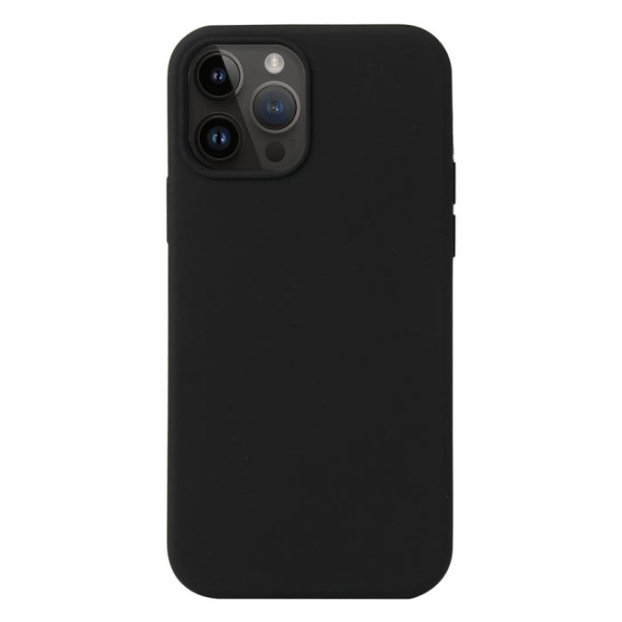 Bild 1, iPhone 15 Pro Skal Liquid Silikon Svart