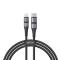 Baseus BMX MFi 1.2m 18W USB-C - Lightning Kabel - Grå