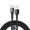 Baseus Halo 2m 5A 40W USB-C Kabel Med LED - Svart