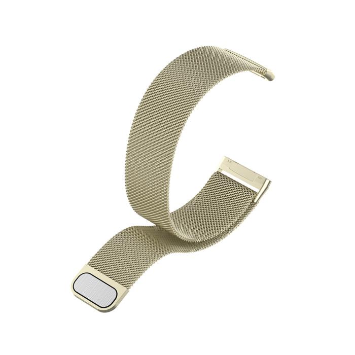 Bild 2, Milanese Loop Metall Armband Fitbit Versa 3/Fitbit Sense - Guld