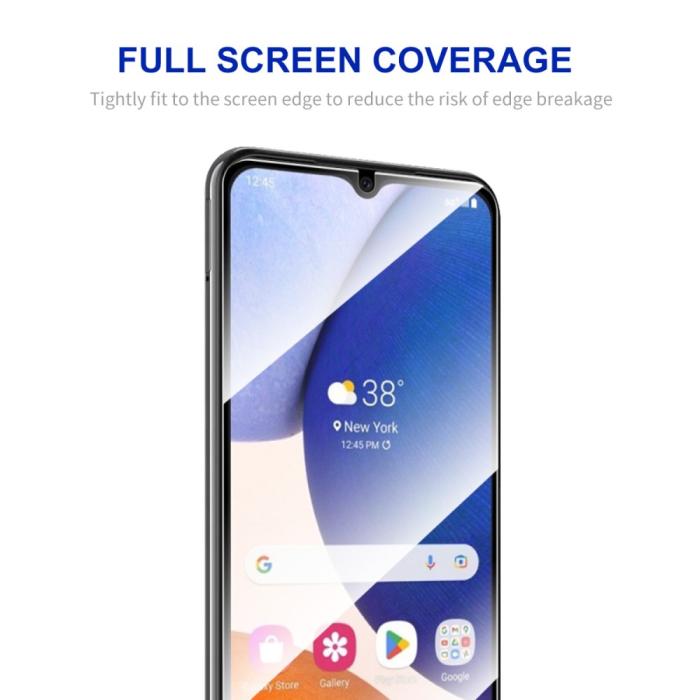 Bild 2, ENKAY Galaxy A14 4G/5G 2-PACK Skärmskydd Heltäckande Härdat Glas