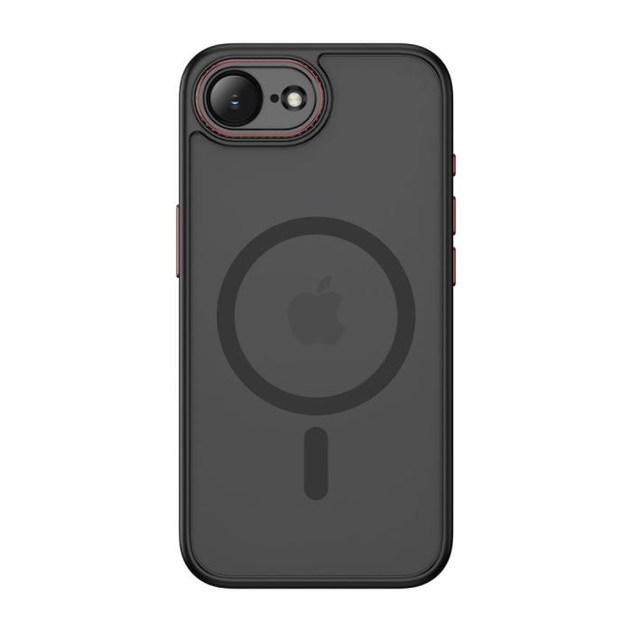 Bild 3, Tech-Protect iPhone 17e/16e Skal MagSafe MagCam Svart/Röd