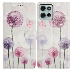 Motorola Moto G86 5G Fodral Med Tryck Dandelion