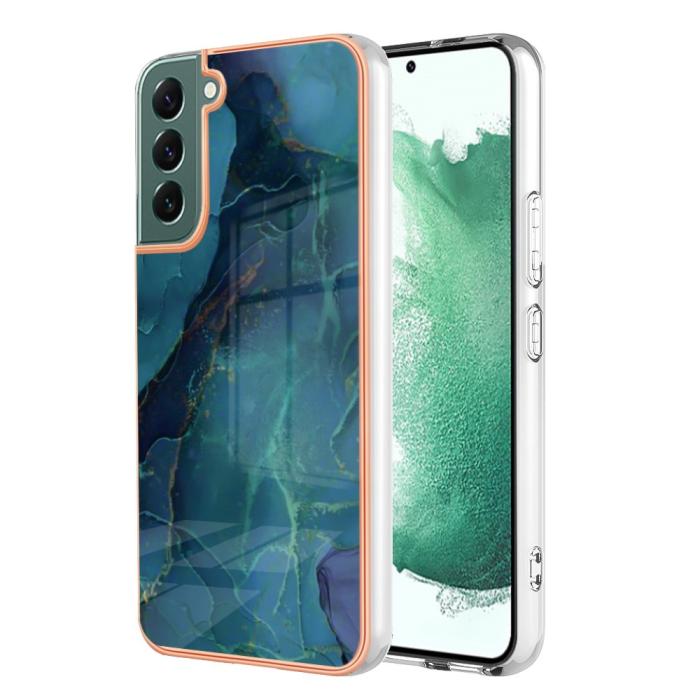 Bild 1, Samsung Galaxy S23 Plus Skal Marmor TPU Grön