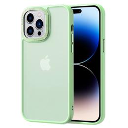 iPhone 14 Pro Max Skal Classic Hybrid Matt Matcha Green