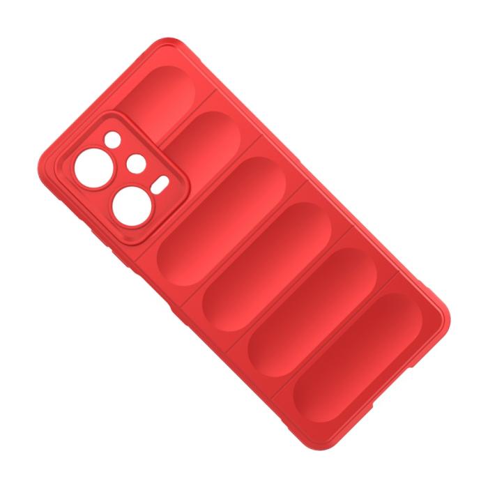 Bild 3, Xiaomi Redmi Note 12 Pro 5G Skal Magic Shield Röd