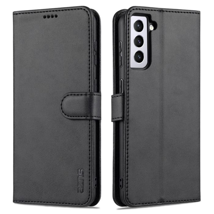 Bild 1, AZNS Samsung Galaxy S23 Plus Fodral Läder Svart