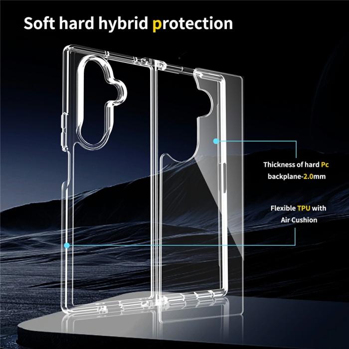 Bild 3, Samsung Galaxy Z Fold 8 Skal TPU Shockproof Transparent