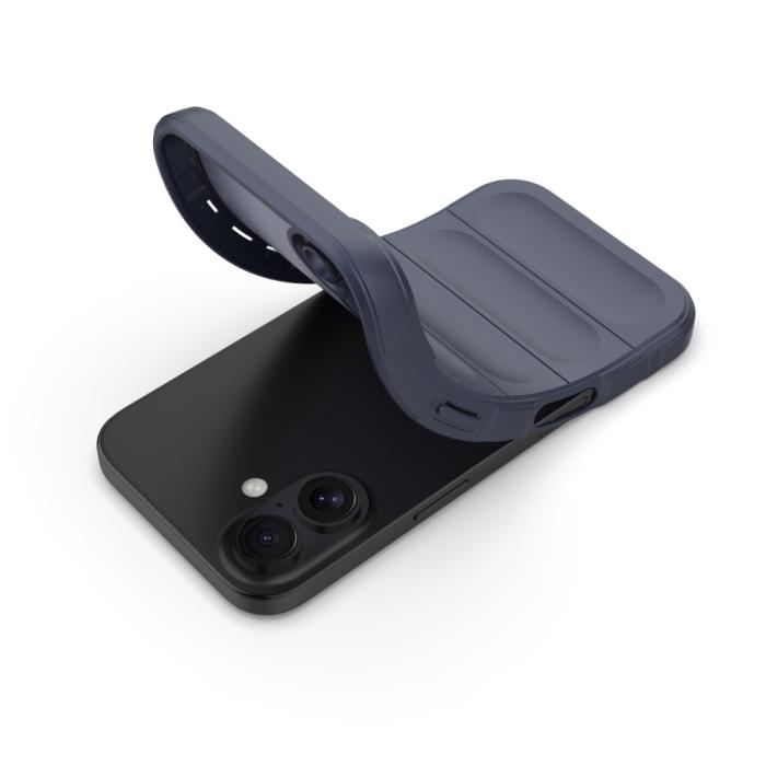 Bild 2, iPhone 16 Plus Skal Magic Shield Mörk Blå