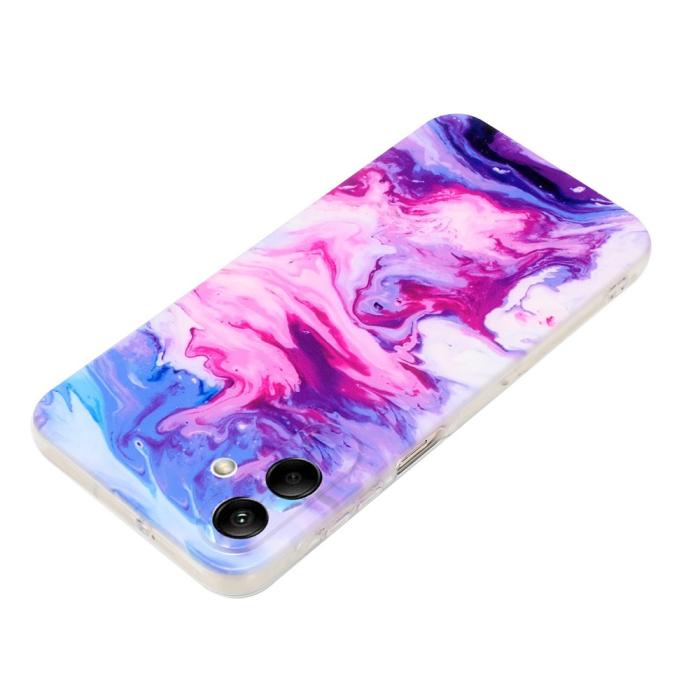 Bild 4, Samsung Galaxy A07 Skal TPU Marmor Rosa