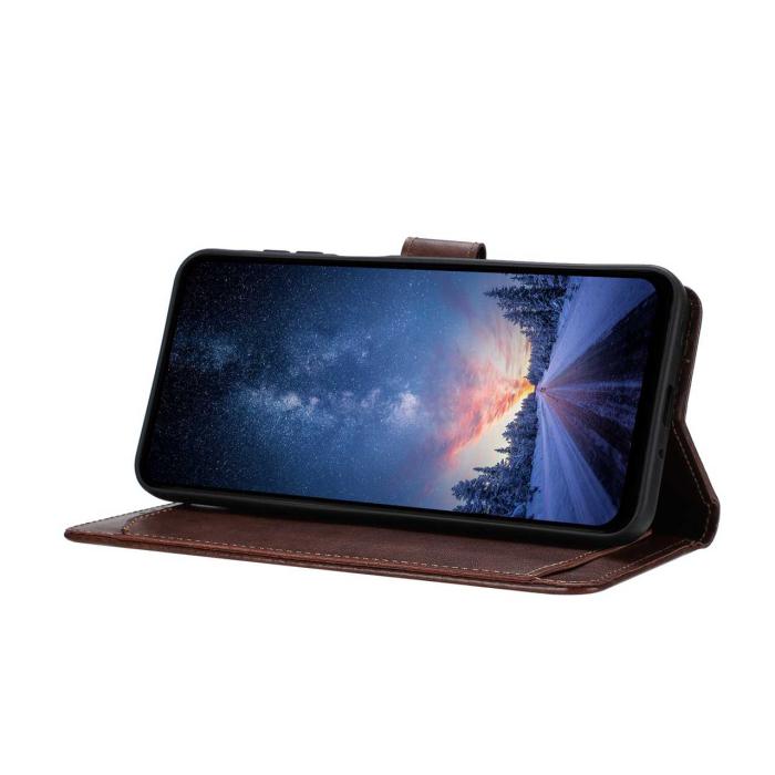 Bild 6, Honor X5c Plus Fodral Multifunktionellt Brun