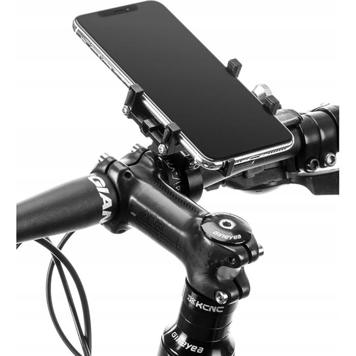 Bild 6, Tech-Protect Mobilhållare Cykel Alupro Universal Svart