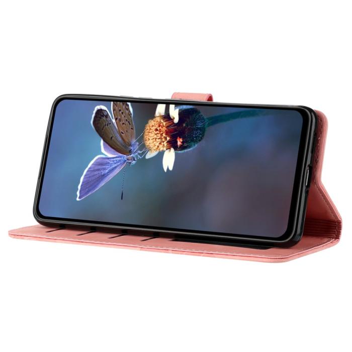 Bild 2, Samsung Galaxy S24 Ultra Fodral Blommigt Tryck Rosa