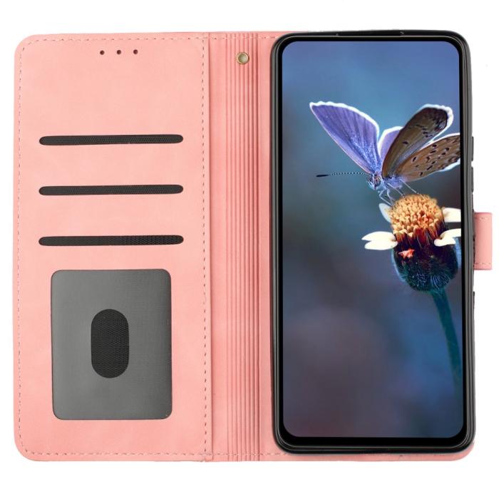 Bild 3, Samsung Galaxy S24 Ultra Fodral Blommigt Tryck Rosa