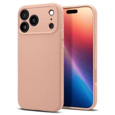 Spigen iPhone 17 Pro Max Skal Liquid Air Rose Titanium